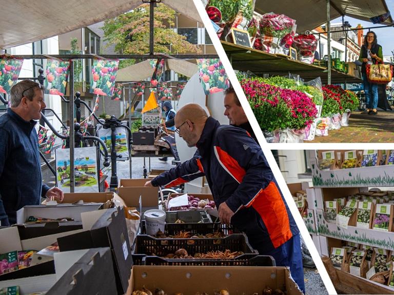 Bollenmarkt voor fietsmaatjes Hillegom & Lisse