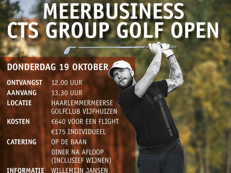 MeerBusiness CTS GROUP Golf Open op de Haarlemmermeersche Golfclub