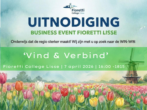 Uitnodiging Business Event &lsquo;Vind & Verbind&rsquo;