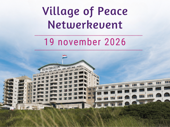SAVE THE DATE | Village of Peace &ndash; 19 november 