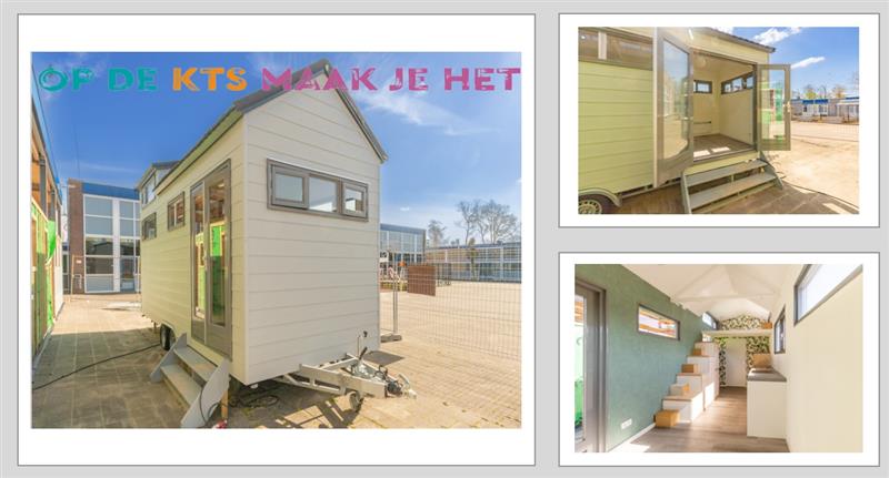 Het tiny house van de KTS Voorhout is te koop! 