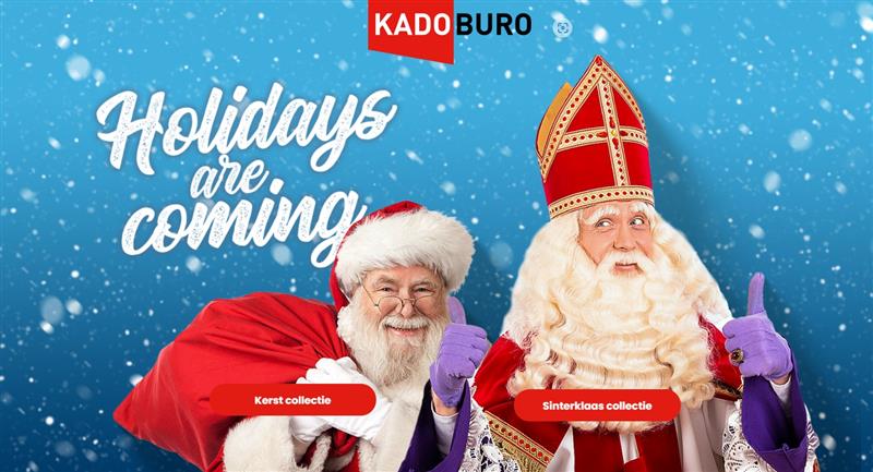 Kadoburo denkt nu al mee voor u december komt sneller dan gedacht