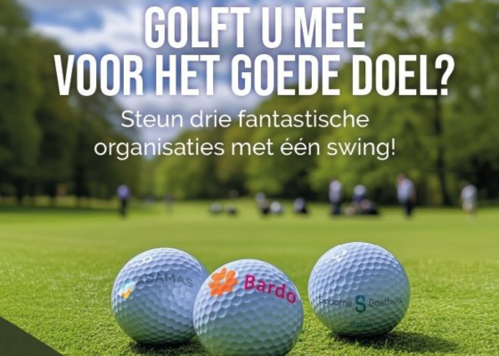 Golfen voor drie goede doelen op de banen van de Haarlemmermeersche golfclub