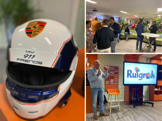 Geslaagd bedrijfsbezoek bij Ruigrok