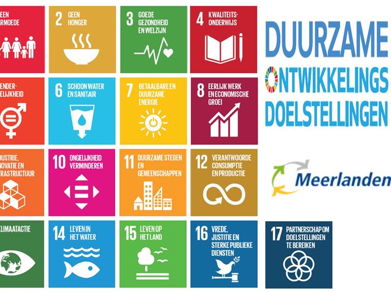 Meerlanden heeft zich aangesloten bij de SDG&rsquo;s,