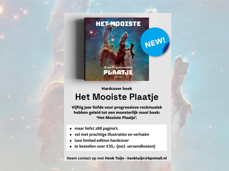 Vijftig jaar liefde voor de progressieve rockmuziek , een monsterlijk mooi boek