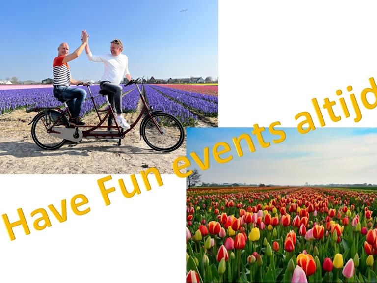 Met Have Fun Events is de Bollenstreek op z'n mooist!