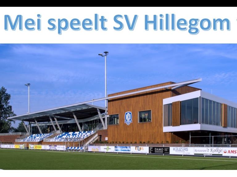 SV HILLEGOM- FC UITGEEST   Zondag 22 mei 2022