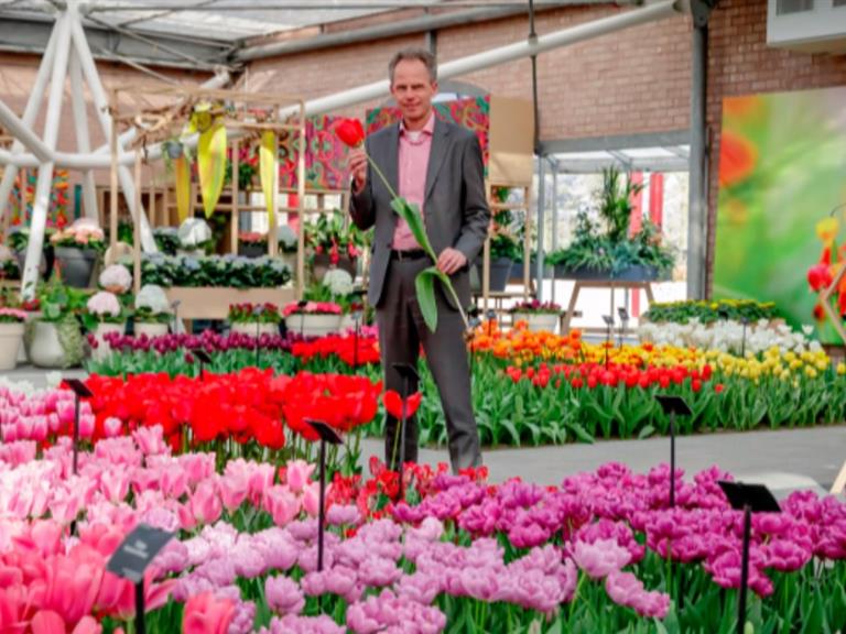 Bart Siemerink vertrekt bij Keukenhof