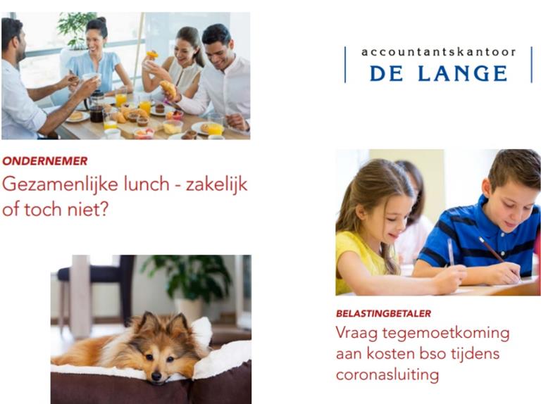 Accountantskantoor de Lange presenteert FiscKwartaal(tje)-4 