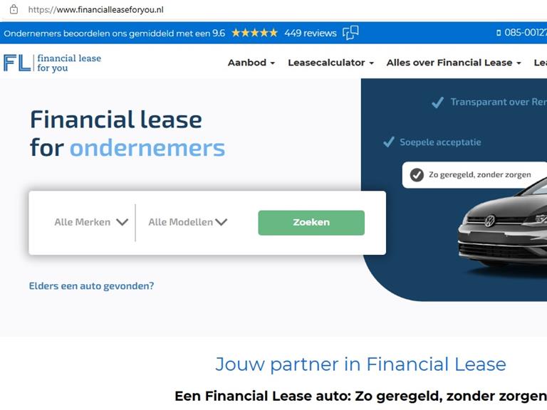 Overwegingen bij financial lease