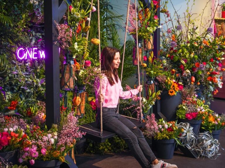 Bloemenshows in Keukenhof spetterende consumentenpromotie 