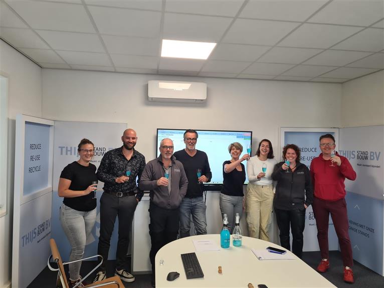 4PROCES realiseert succesvolle CRM-ERP (BLUE) applicatie bij Thijs Standbouw