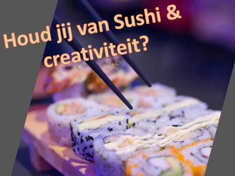We hebben iets leuks voor jou, als jij van Sushi houdt !