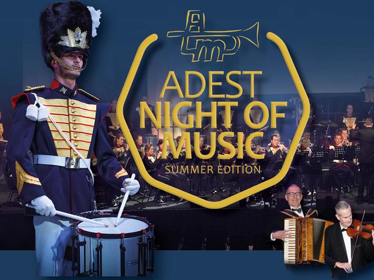 Zaterdag 29 juni Adest Night of Music: Summer Edition