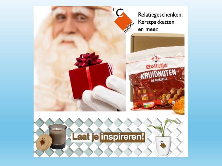 Sinterklaas al op weg naar 11Cideas