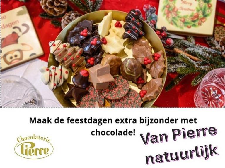 Maak de feestdagen extra bijzonder met chocolade van Pierre!