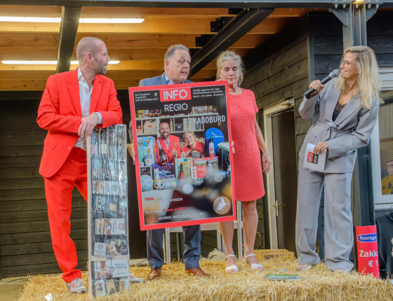 MeerBusiness bij lancering InfoRegio Magazine 