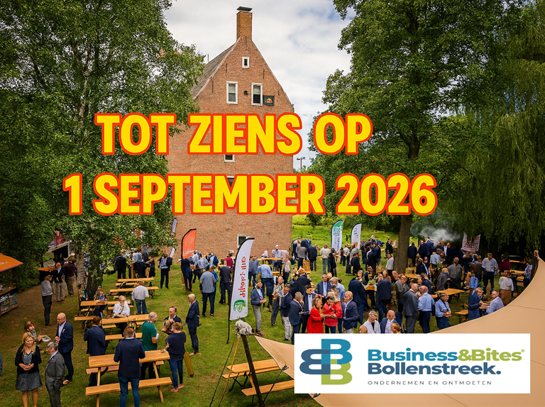 Business & Bites Bollenstreek 2026 Het grootste netwerkevent van de Duin- & Bollenstreek 